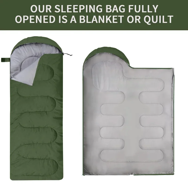 4-Season Envelope Sleeping Bag – view 2