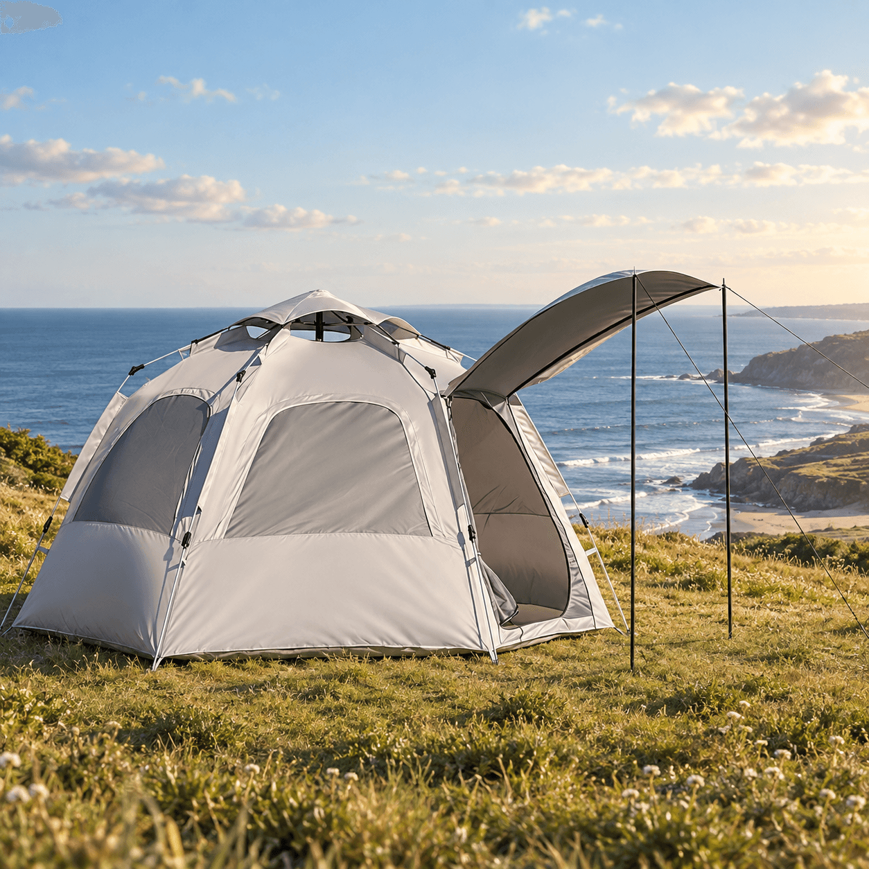 Hexagon Pop Up Camping Tent for 2-3 Person - view 1