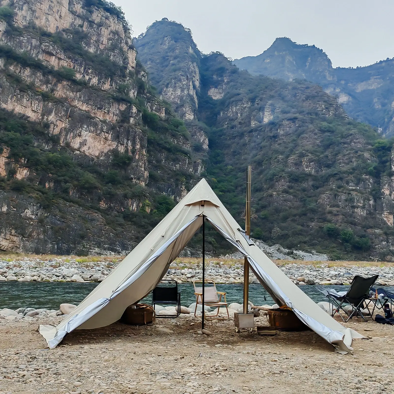 Hot Tent with Stove Jack – view 4